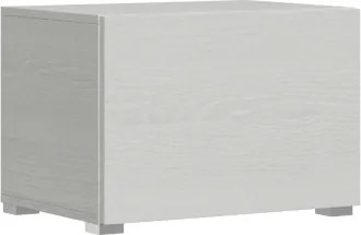 Base ribalta con piedini 60x40 Isoka Bianco Frassino