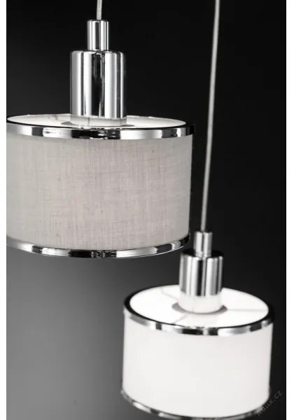 Wofi 619905019000 - Lampadario a sospensione con filo CIARA 5xE14/28W/230V