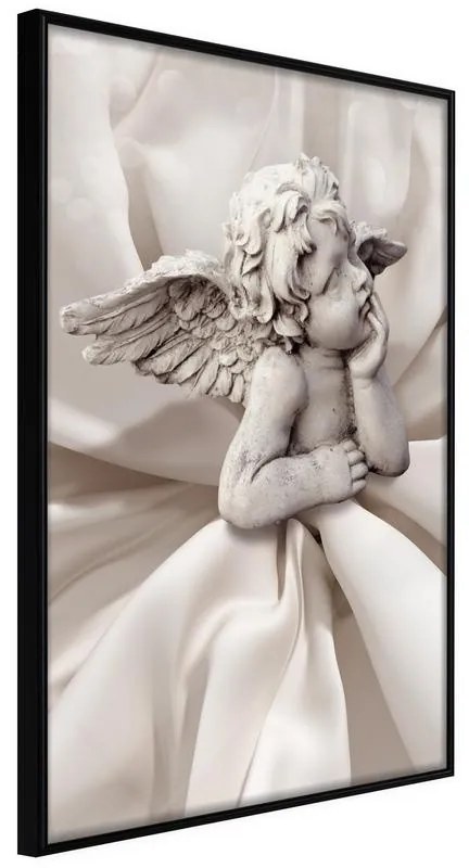 Poster  Little Angel  Cornice Quadri Cornice nera, Larghezza x Altezza Home decor 20x30