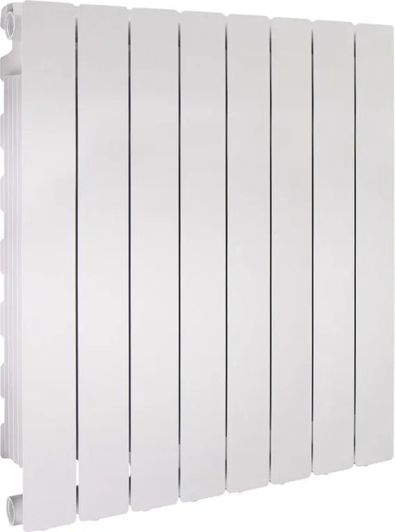 Termosifone in alluminio 8 elementi interasse 700 mm PRODIGE MODERN neutral white