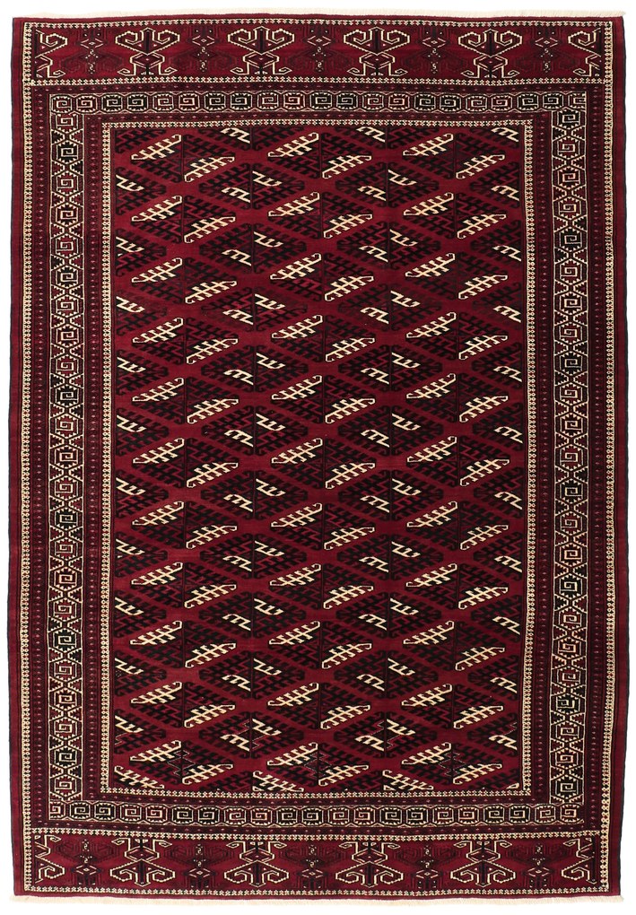 Turkmen Tappeto persiano 340 x 230 (Iran) Annodato A Mano