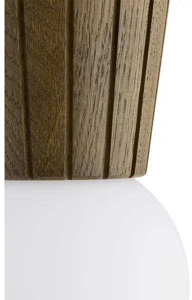 Argon 8974 - Plafoniera da bagno VOLANTE 1xG9/6W/230V IP44 Ø 12 cm marrone