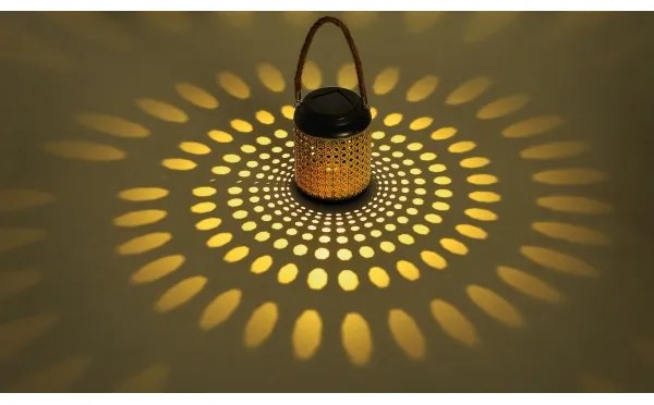 Globo 33668 - Lampada LED solare SOLAR LED/0,06W/3V 3000K IP44 bambù