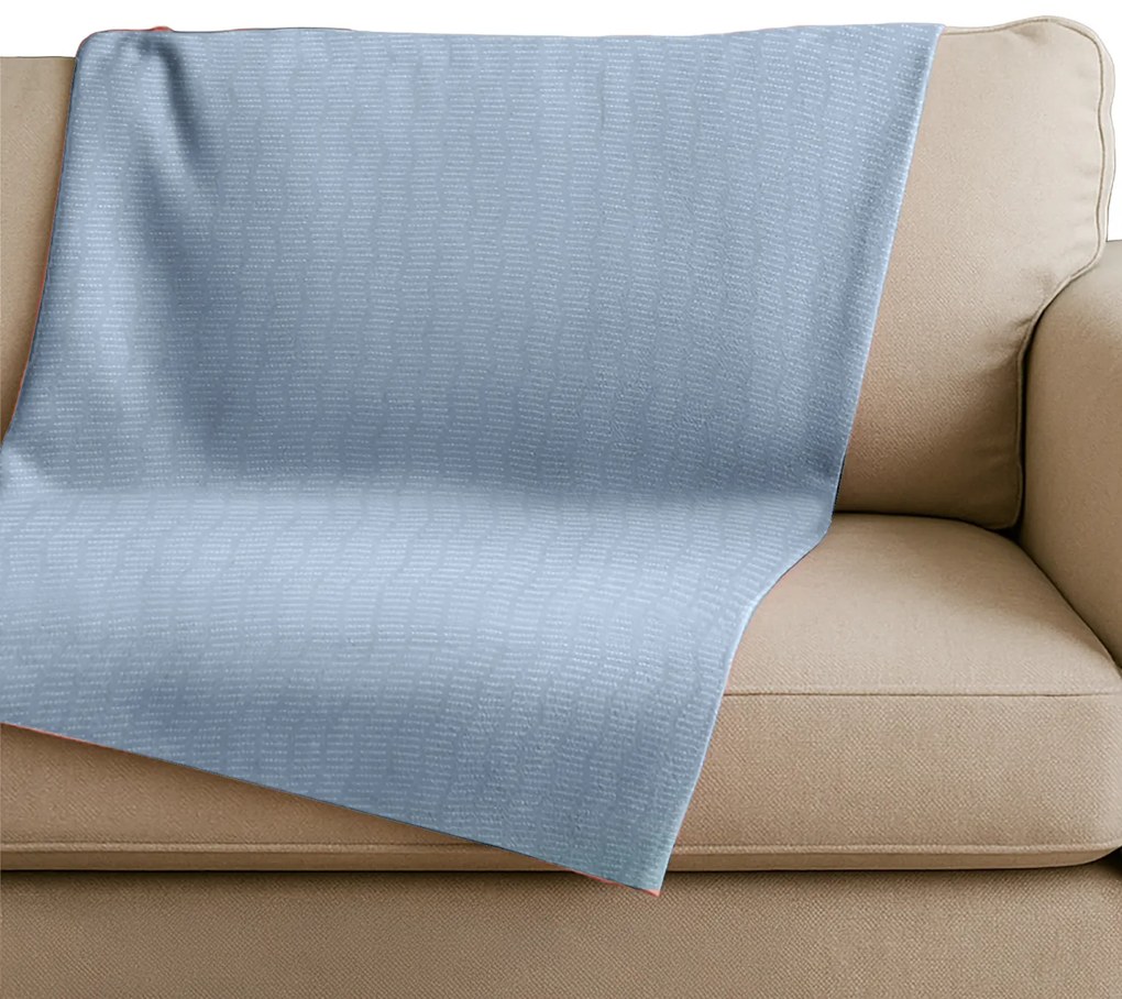 Telo copritutto matrimoniale blu