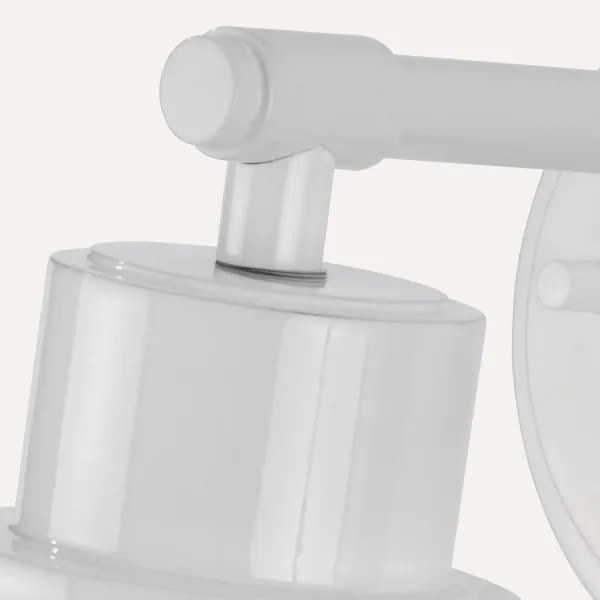 Elstead BATH-MORVAH1-W - Applique bagno 1xE27/60W/230V IP44 bianco