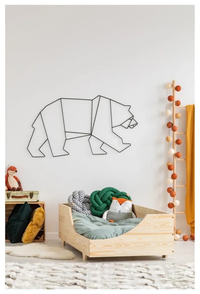 Letto per bambini in legno di pino BOX 4, 90 x 160 cm Mila Box 4 - Adeko