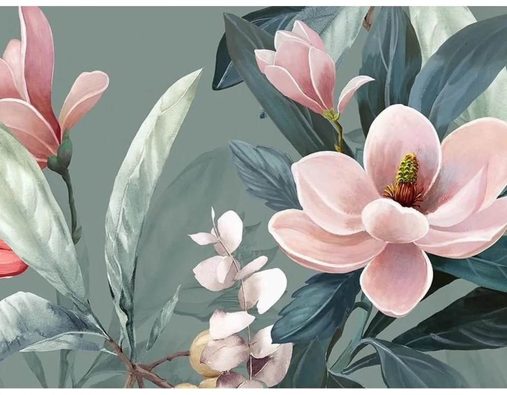 Lenzuolo singolo in cotone biologico verde Rose, 140 x 220 cm Organic - Descanso