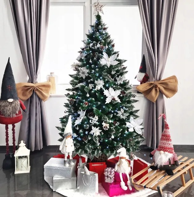 Albero di Natale di alta qualità, pino artificiale150 cm