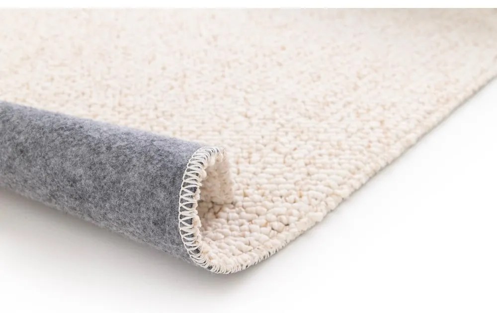 Tappeto bianco 200x290 cm Petra Liso - Universal