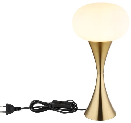 Globo 21027M - Lampada da tavolo LULA 1xE14/25W/230V dorata