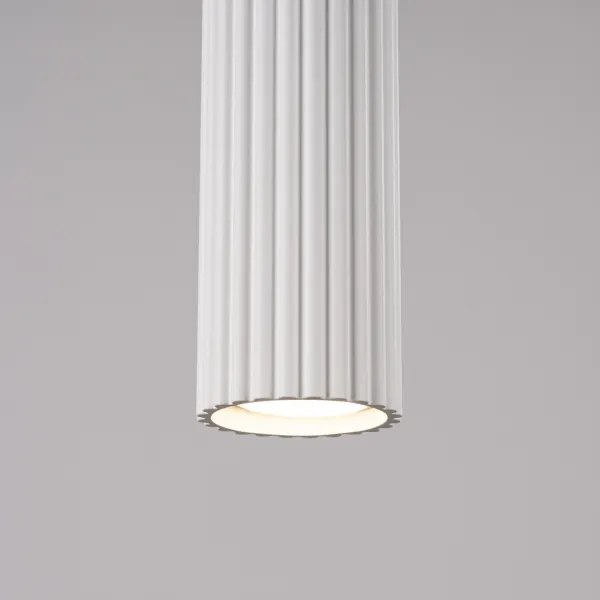 Sollux SL.1537 - Lampadario a sospensione con filo KARBON 3xGU10/10W/230V bianco