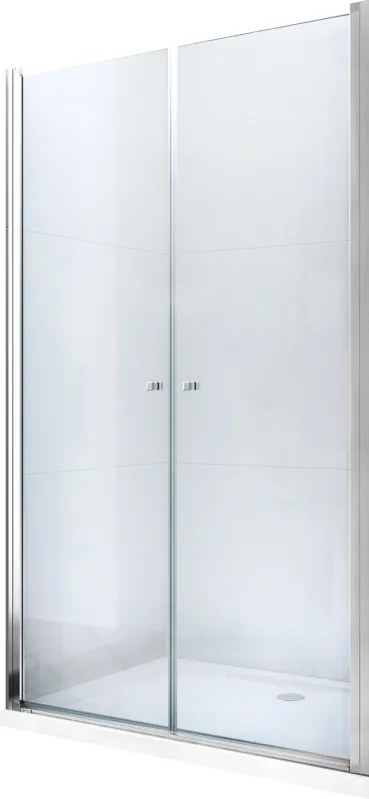 Mexen Texas porta doccia a battente 70 cm, trasparente, cromo - 880-070-000-01-00