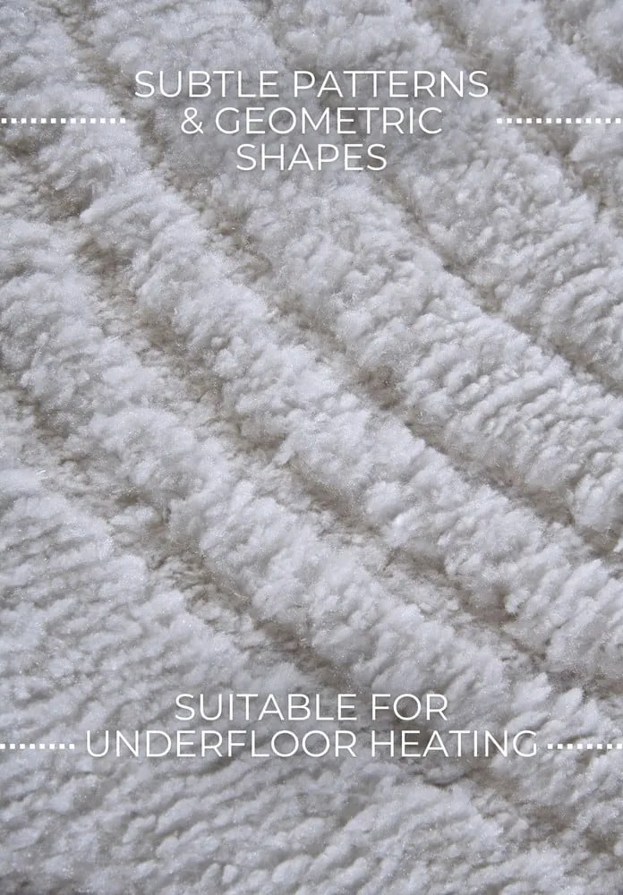 Passatoia color crema 80x240 cm Pigment Cream White - Elle Decoration