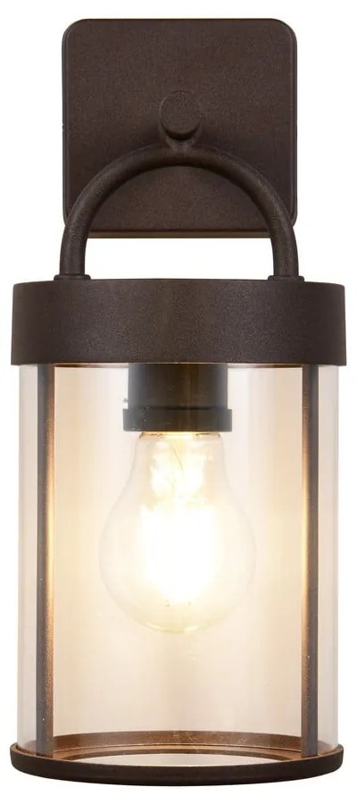 Illuminazione esterna da parete (altezza totale 29 cm) Almeria – Trio