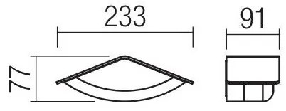 Redo 90001 - Applique a LED da esterno CHALET 1xLED/8W/230V IP54