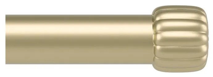 Bastone per tende oro opaco in acciaio regolabile 168 - 305 cm Cleo – Umbra