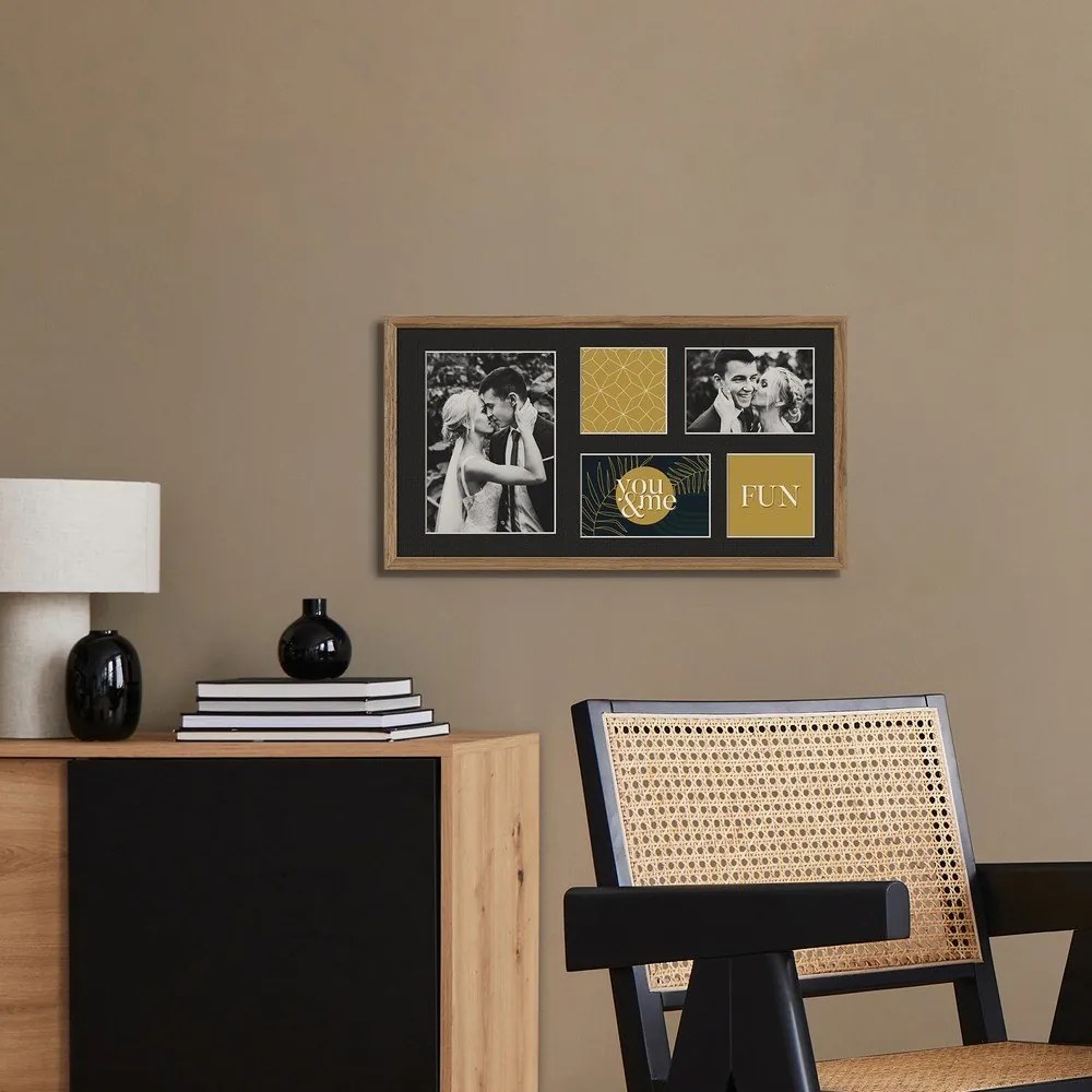 Cornice 29x53 cm Kyoto Black - Styler