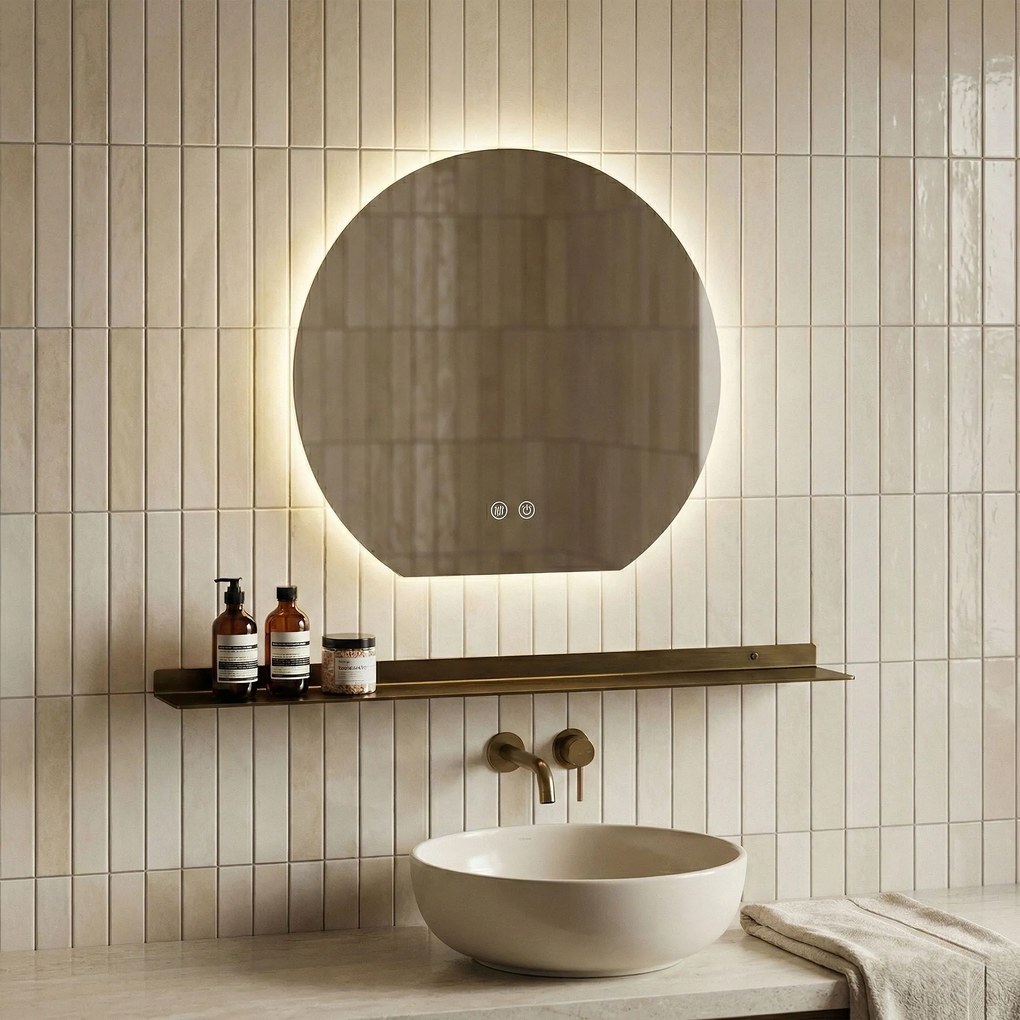 Specchio LED 70cm Fabio