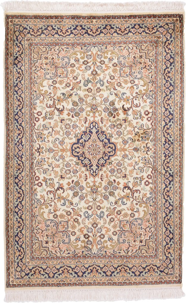 Cashmere Silk Tappeto orientale 100x60 (Indian) Annodato A Mano