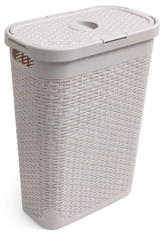 Cesto per biancheria Calico beige, 40 l - Addis
