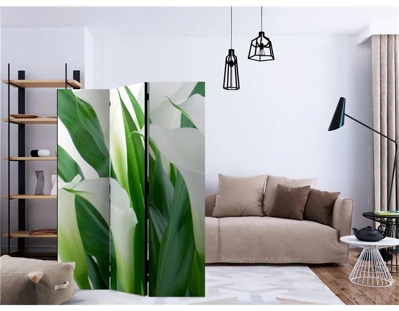 Paravento bunch of flowers callas [Room Dividers]