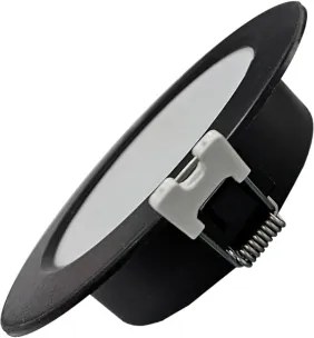 Lampada LED da incasso CIRCLE LED/3W/230V 4000K diametro 9 cm nero