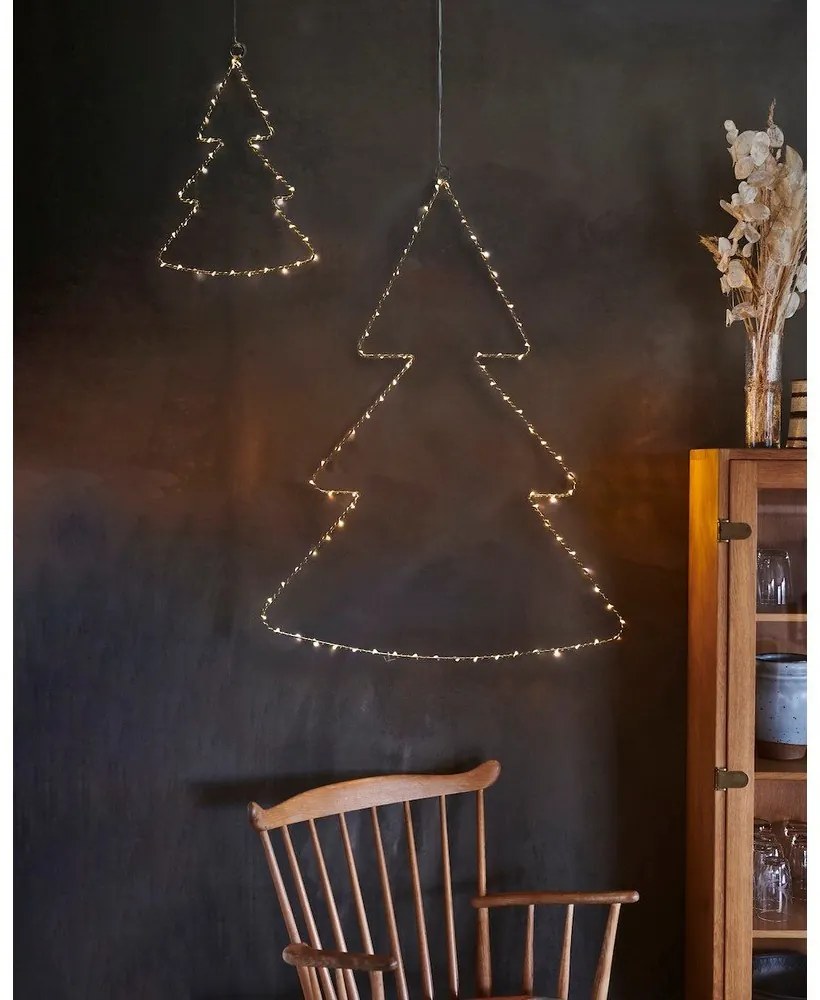 Decorazione natalizia luminosa bianca a sospensione Liva – Sirius