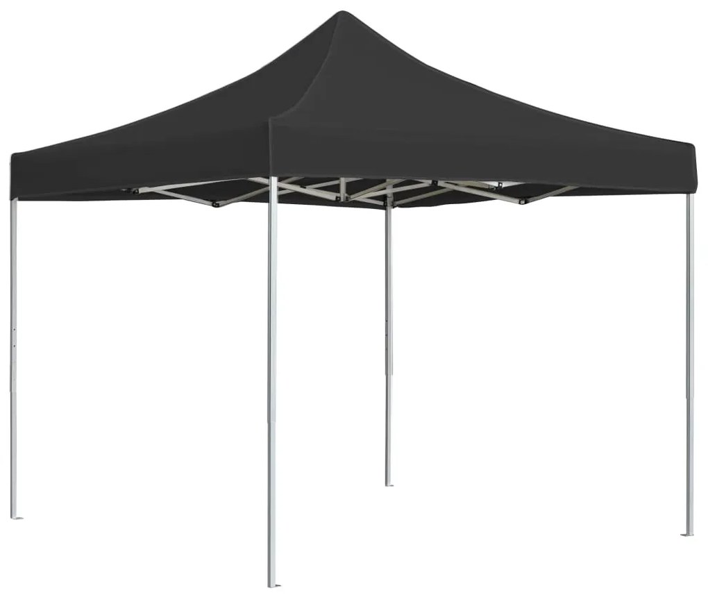 Gazebo Professionale Pieghevole İn Alluminio 3x3 M Antracite /