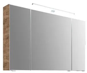 Pensile con luce PELIPAL marrone L 110 x H 70.3 x P 17 cm