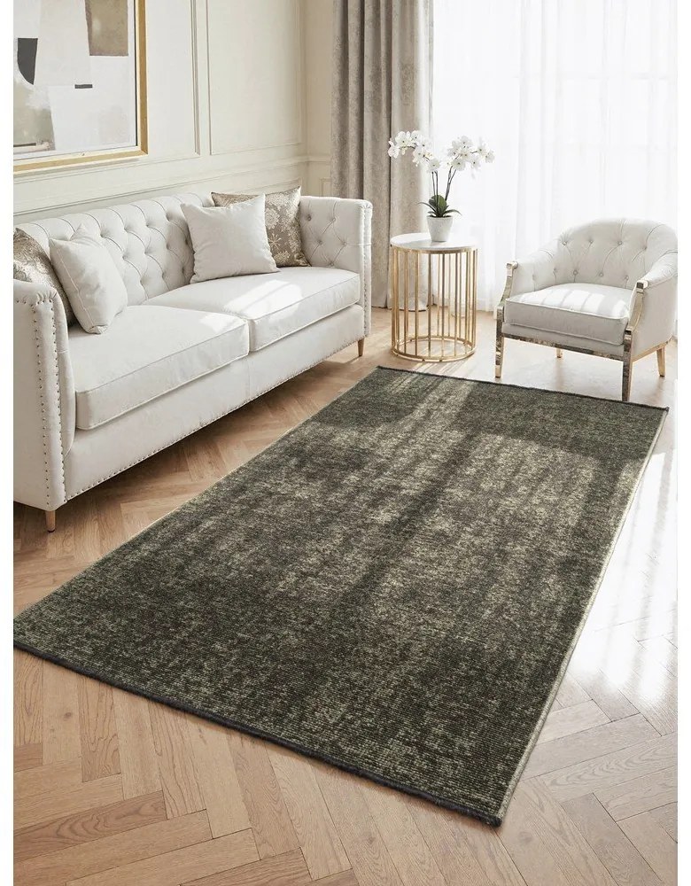 Tappeto verde 80x150 cm Prisma – Elle Decoration