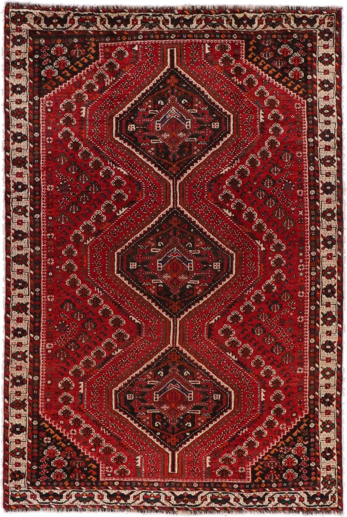 Shiraz Tappeto persiano 200x300 (Iran) Annodato A Mano
