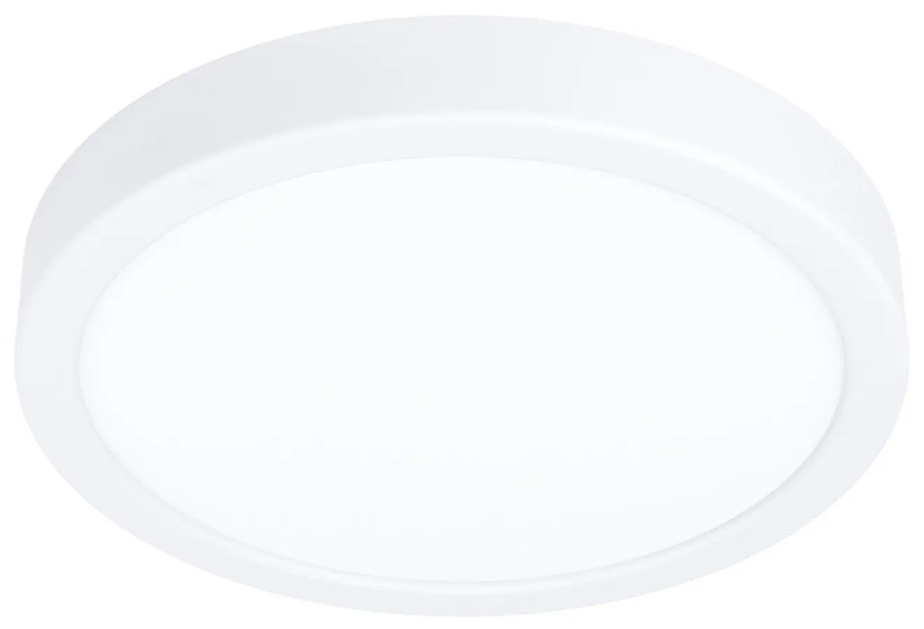 Plafoniera Esterno Contemp Argolis 2 Acciaio Bianco Policarbonato Led D28,5Cm