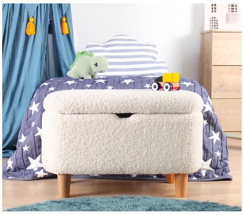 Pouf bianco per bambini Moouv - Artie