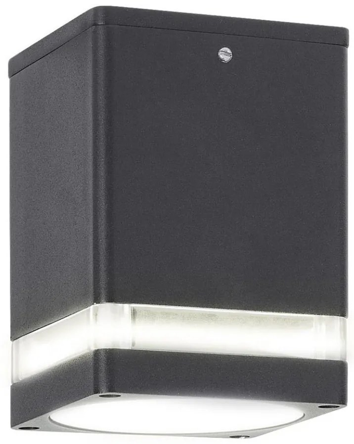 Rabalux 7818 - Faretto da esterno ZOMBOR 1xGU10/35W/230V quadrato IP54