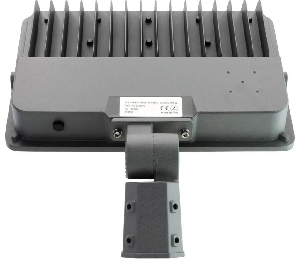 Proiettore LED 200W IP65 con driver Philips 165lm/W per Impianti Sportivi Colore Bianco Freddo 5.000K