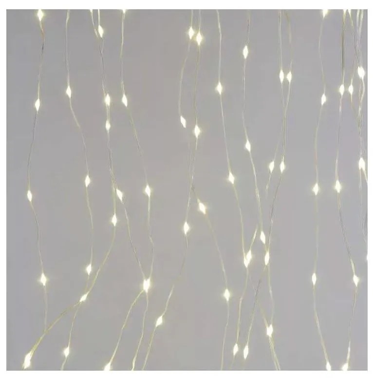 Catena di Natale LED da esterno 240xLED/8 funzioni 6,7 m IP44 bianco caldo