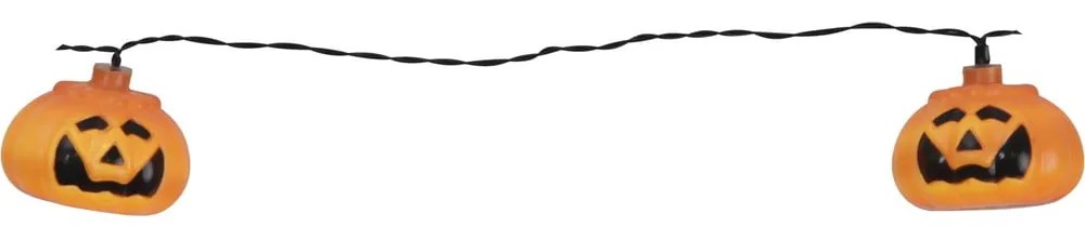 Catena luminosa con alimentazione a batteria numero lampadine 8 pz lunghezza totale 210 cm Halloween – Star Trading