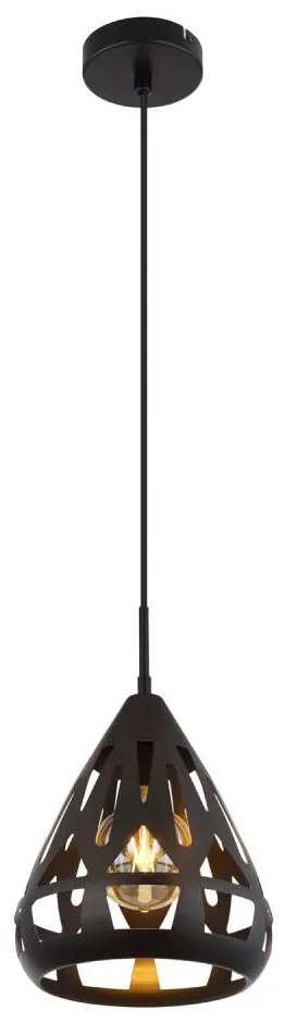 Globo 15889H - Lampadario a sospensione con filo HASSAN 1xE27/40W/230V