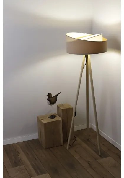 Lampada da terra GALAXY 1xE27/60W/230V beige
