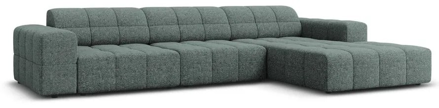 Divano angolare turchese (angolo destro) Chicago - Cosmopolitan Design