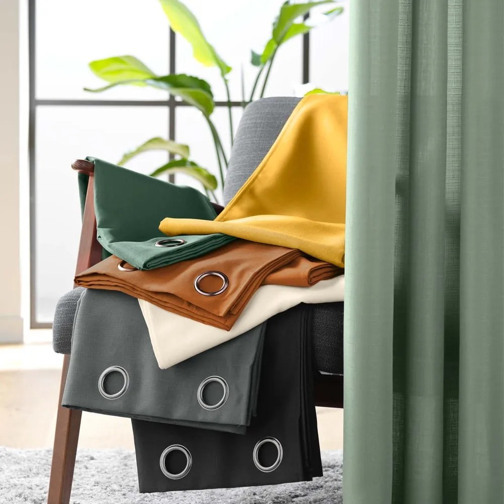 Tenda marrone 140x260 cm Soline – douceur d'intérieur