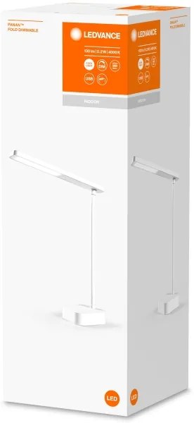Ledvance - Lampada da tavolo LED dimmerabile con funzione Touch PANAN LED/5,2W/5V 1200mAh