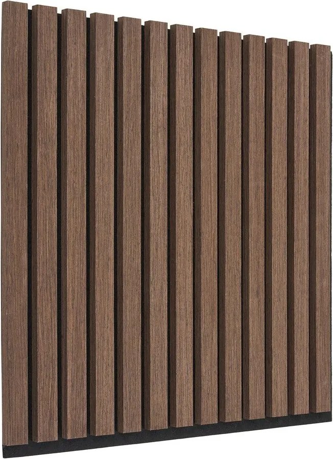 Set di pannelli acustici 2 pz 52x52 cm Walnut – House Nordic