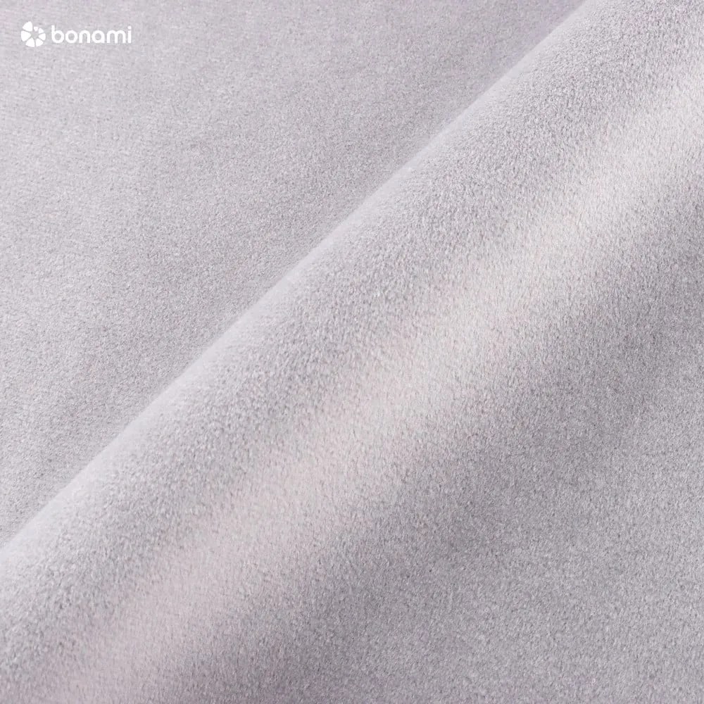 Divano in velluto grigio chiaro, 219 cm Santo - Milo Casa