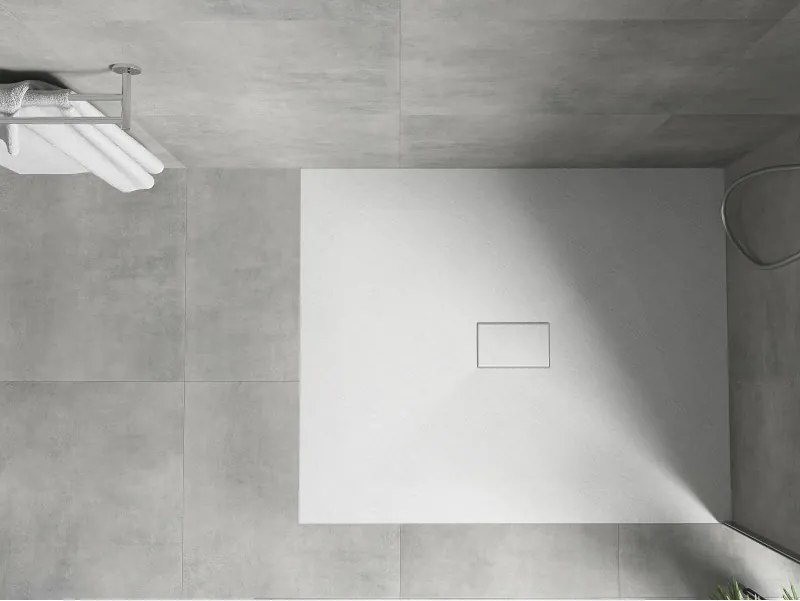 Mexen Hugo piatto doccia rettangolare SMC 110 x 100 cm, bianco - 42101011
