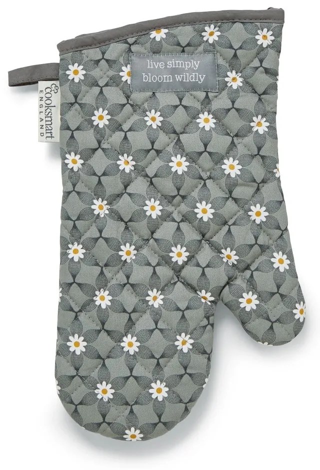 Guanti da cucina in cotone grigio Purity - Cooksmart ®