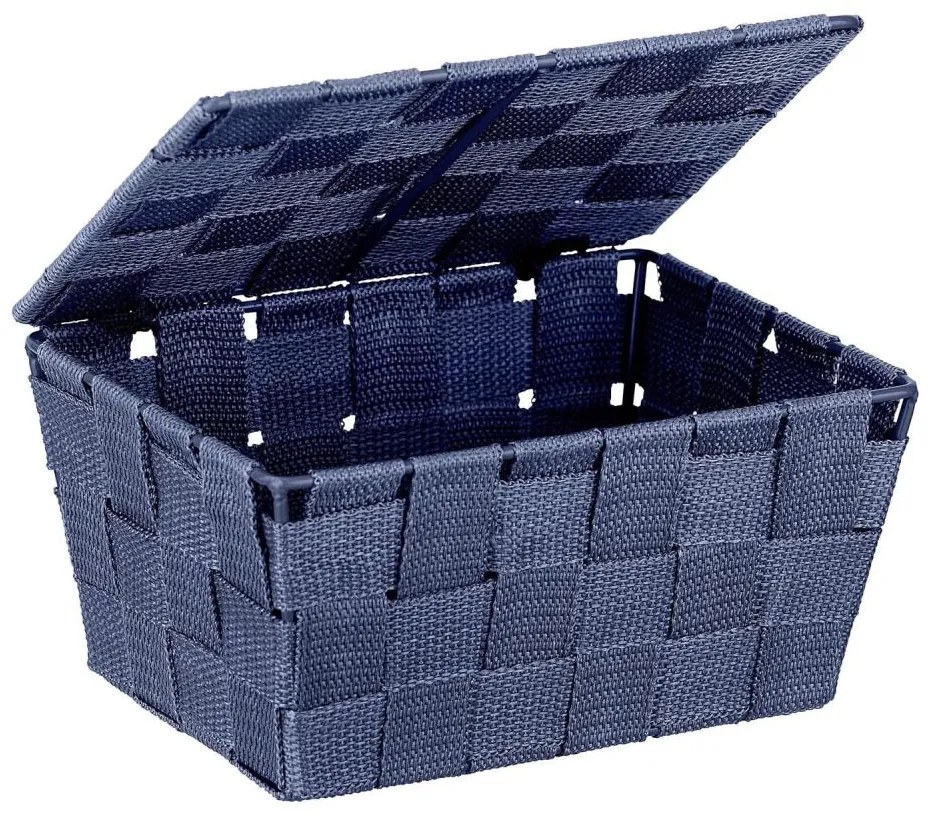 WENKO 23786100 - Cestino ADRIA 19x14 cm blu