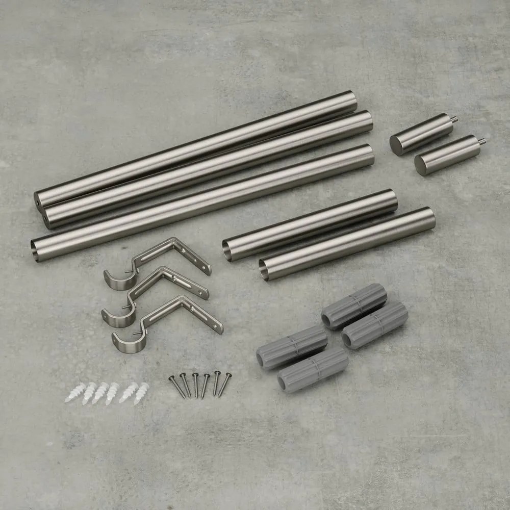 Bastone per tende allungabile in acciaio 81 - 163 cm Zen - Umbra