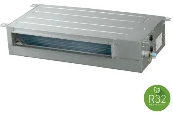 Unita' interna climatizzatore mono-multi modello canalizzato slim bassa pressione r32 24000 btu a+/a Haier