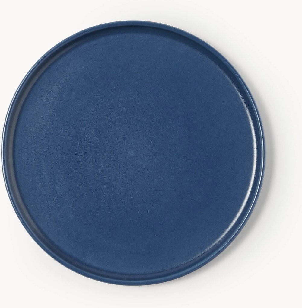 Set di 4 piatti da colazione fatti a mano Lowri